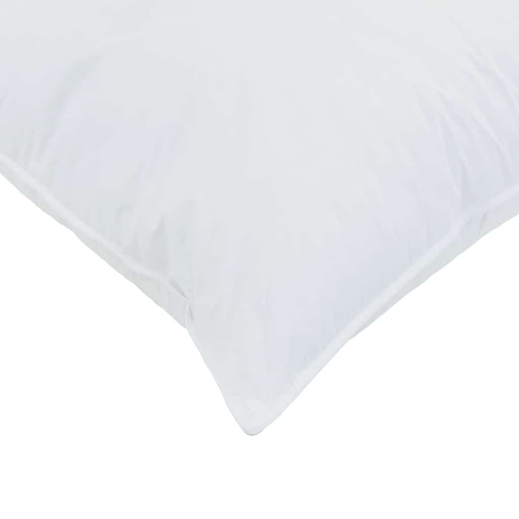Decke mit Kissen mit Kissen 2 pcs Weiß Mikrofaser